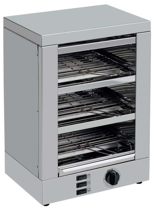 Torradeira Profissional de Quartzo, 3 Níveis, 2.4 kW