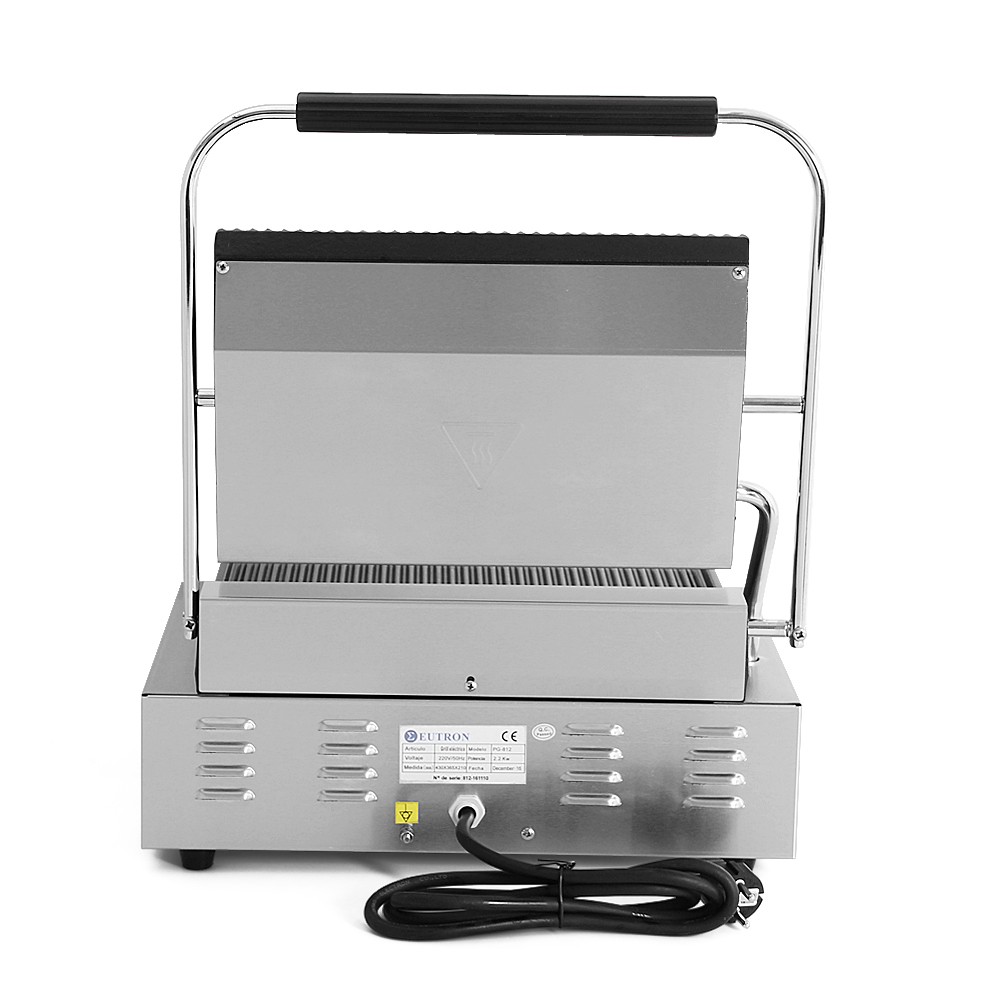 Tostadeira Elétrica Profissional Placas Nervuradas 2200W