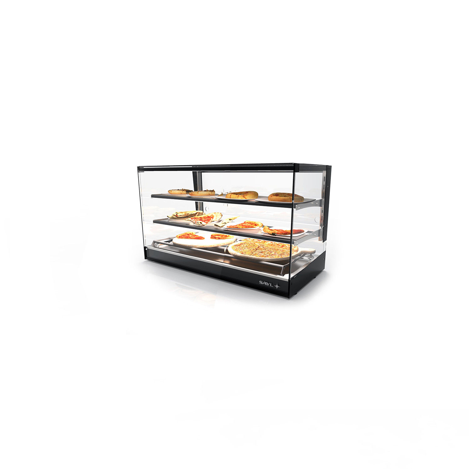 Vitrine Aquecida de Bancada 840mm CLO24S-2