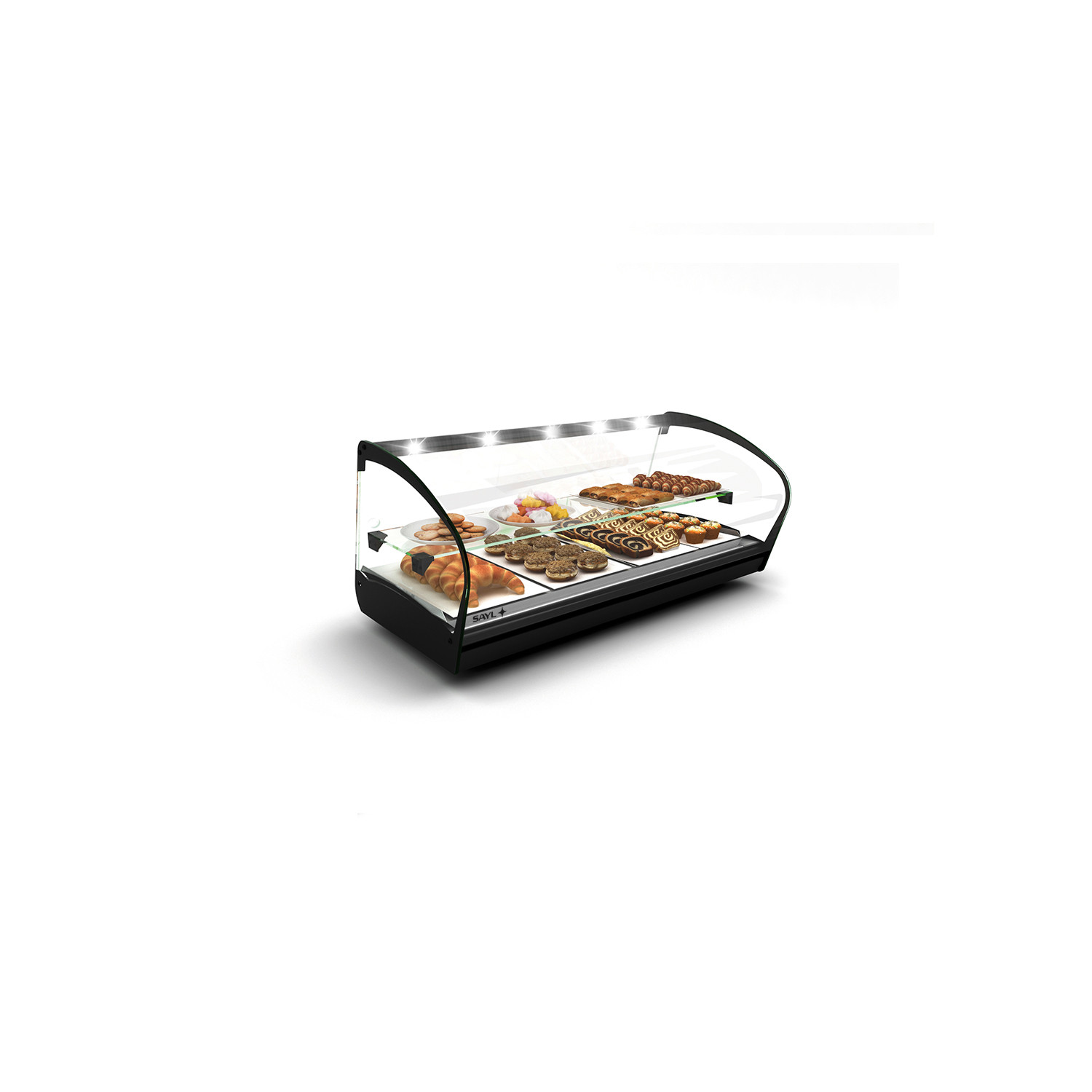 Vitrine Aquecida de Bancada 840x395x340mm LED