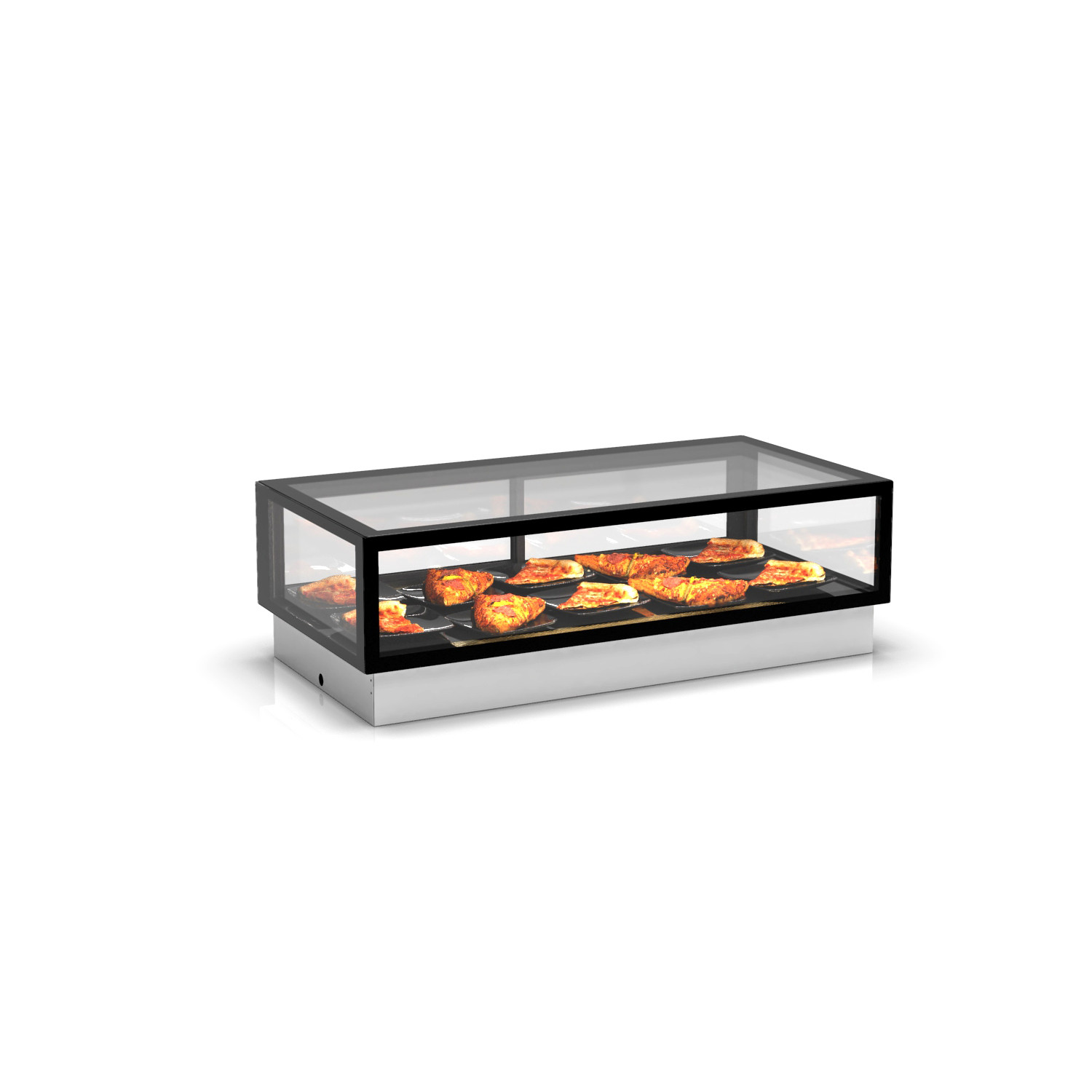 Vitrine Aquecida Drop-In 1200mm