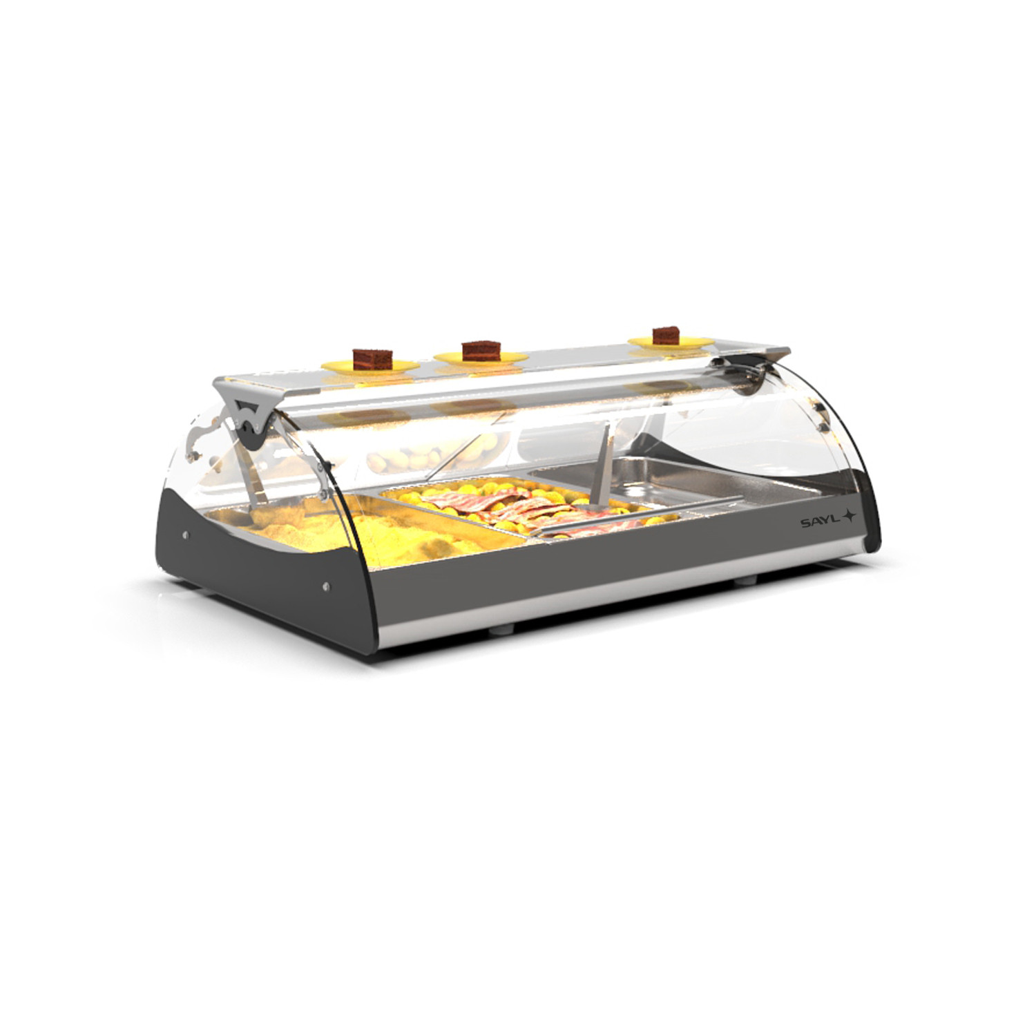 Vitrine Aquecida Profissional 1020mm CMX3E