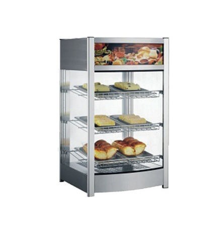 Vitrine Quente de Bancada 97L para Expositor de Alimentos