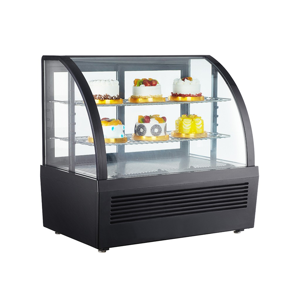 Vitrine Refrigerada de Bancada Curva 100L