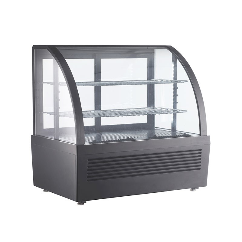 Vitrine Refrigerada de Bancada Curva 100L