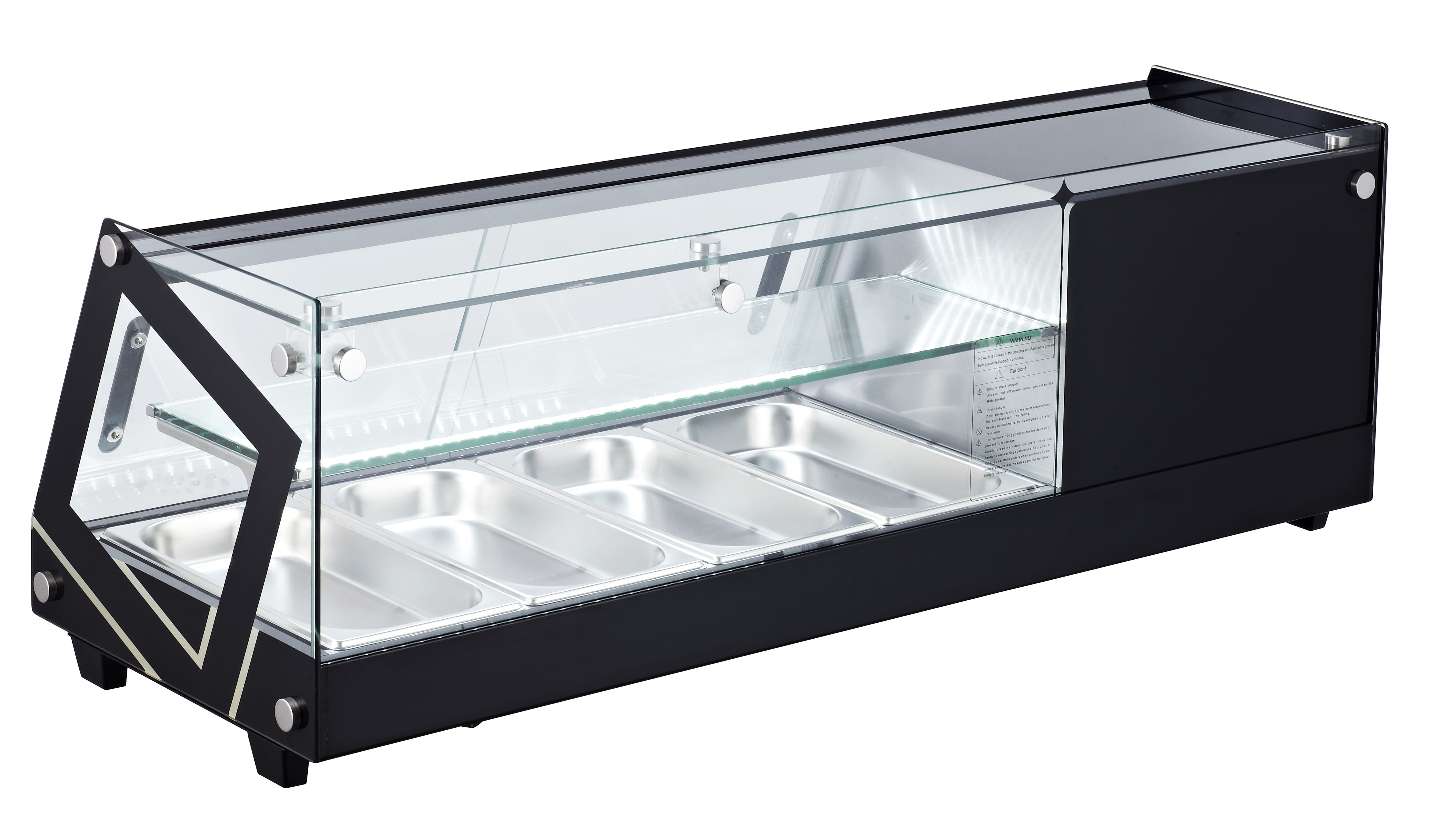 Vitrine Refrigerada Sushi 4 GN 1/3, 1131mm