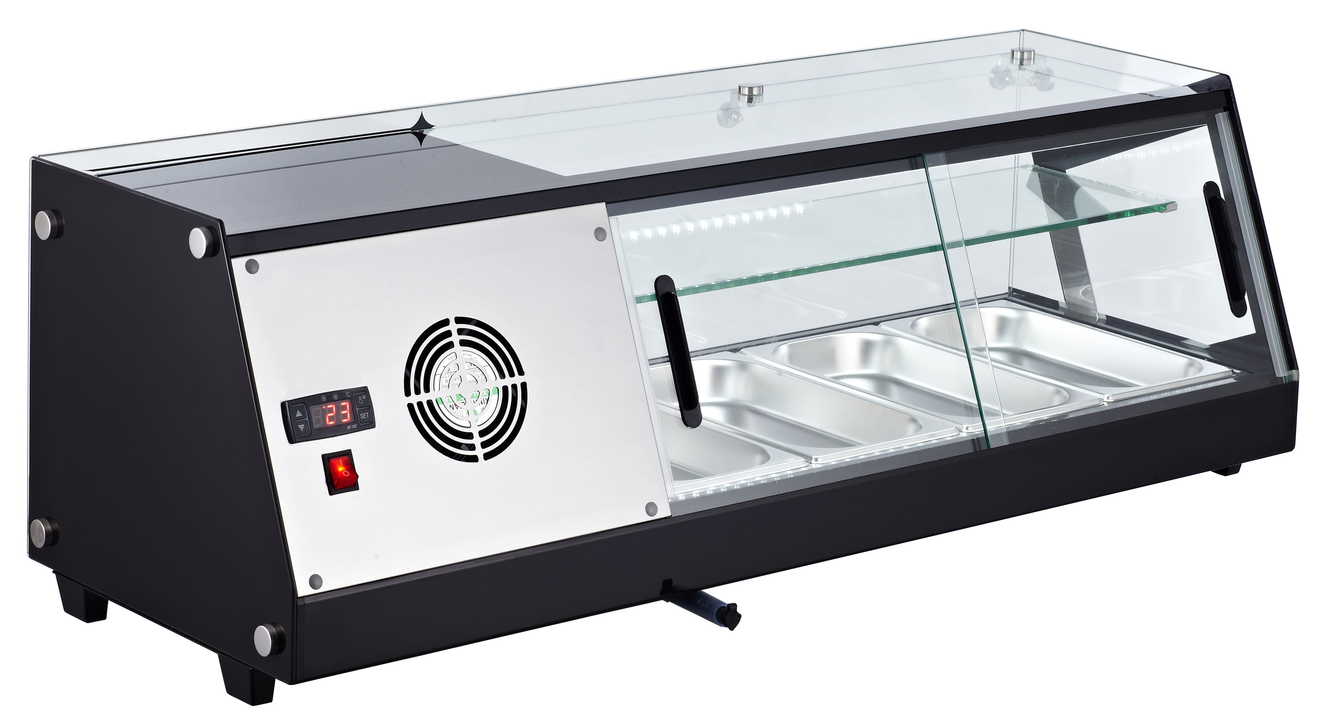 Vitrine Refrigerada Sushi 4 GN 1/3, 1131mm