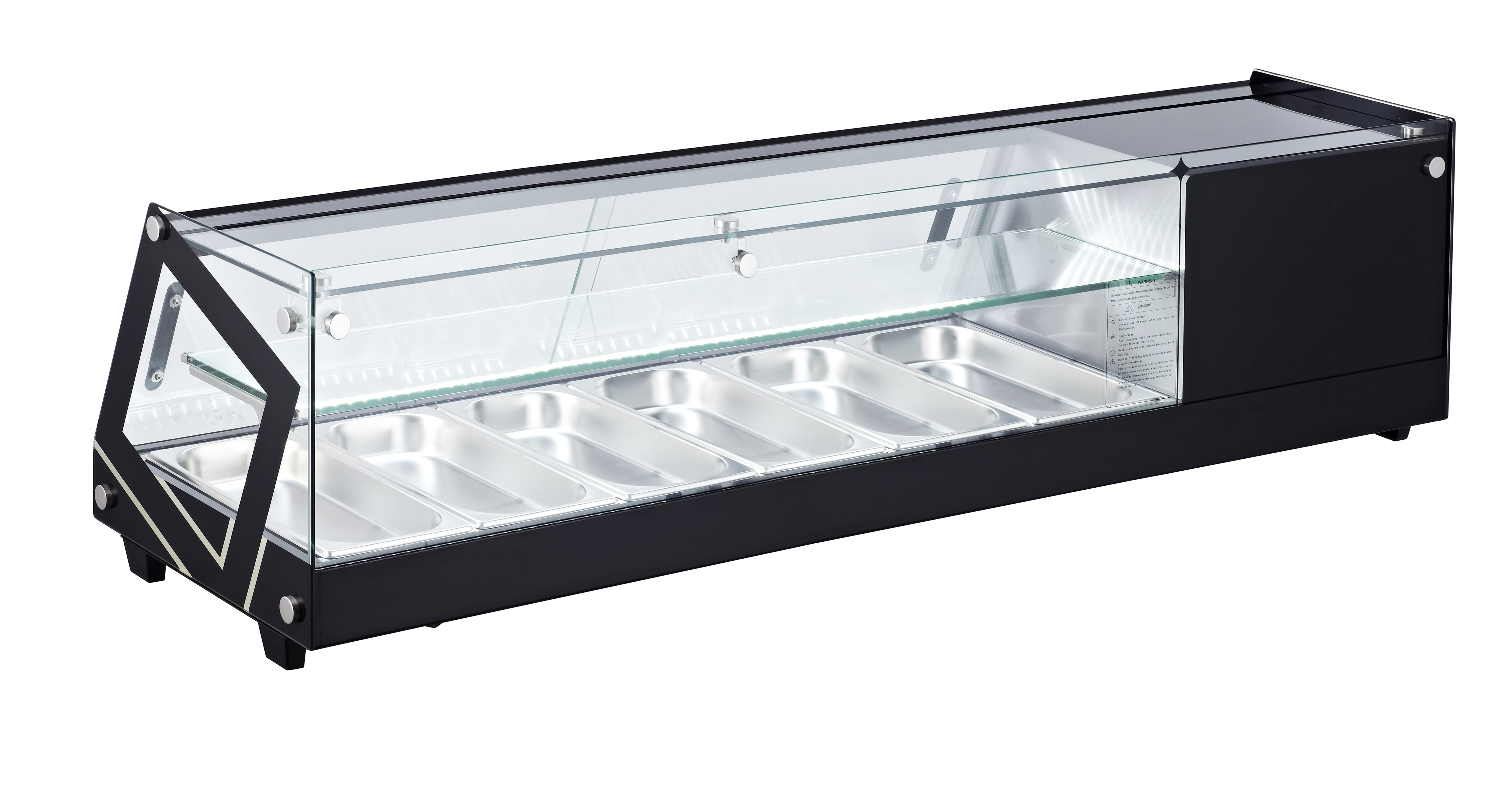 Vitrine Refrigerada Sushi Bancada 6 GN 1/3, 1483mm