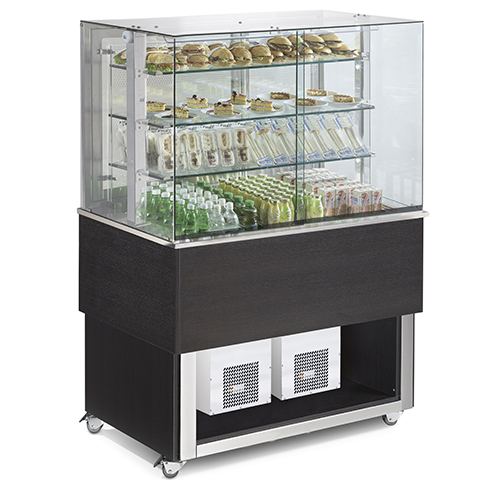 Vitrine Refrigerada para Self-Service 4x GN1/1 – Vidros Deslizantes