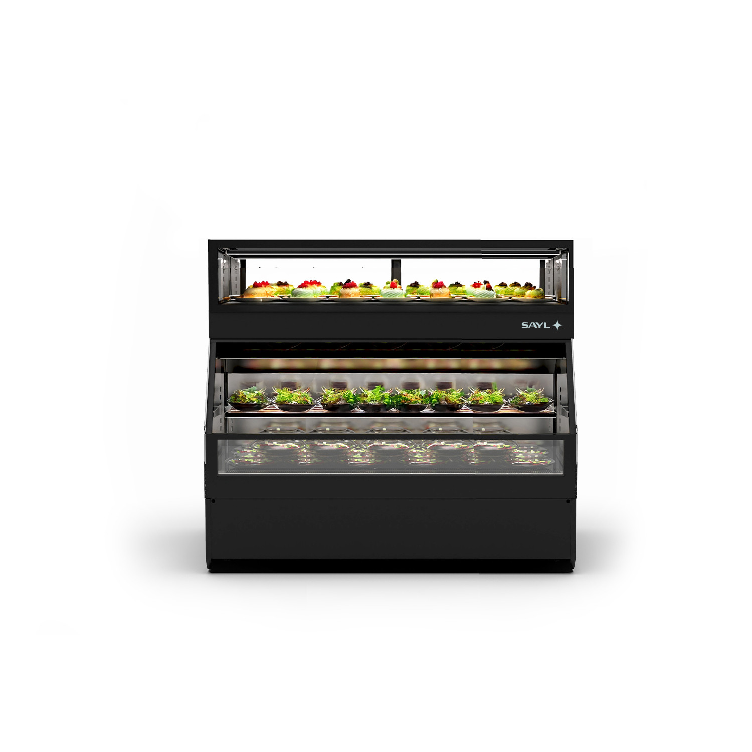 Vitrine Combinada Refrigerada e Aquecida COF2F 1200mm