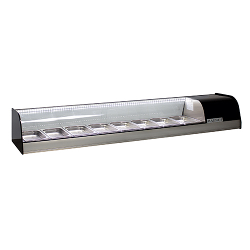 Vitrine Refrigerada Expositora 8x GN 1/3 (1730 mm)
