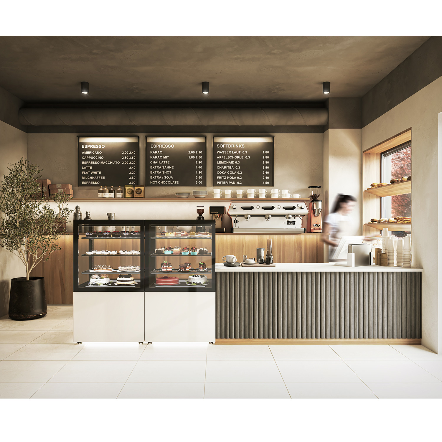 Vitrine Expositora Neutra IN120/20-120TN