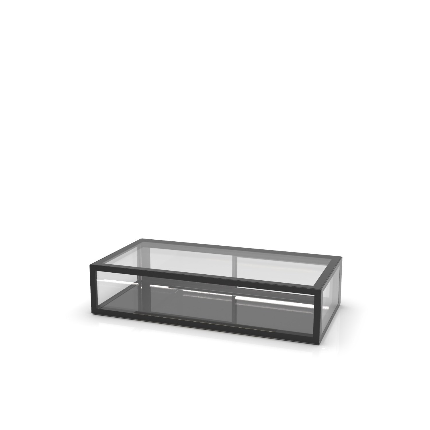 Vitrine Expositora Neutra IN120-20N com Portas Deslizantes