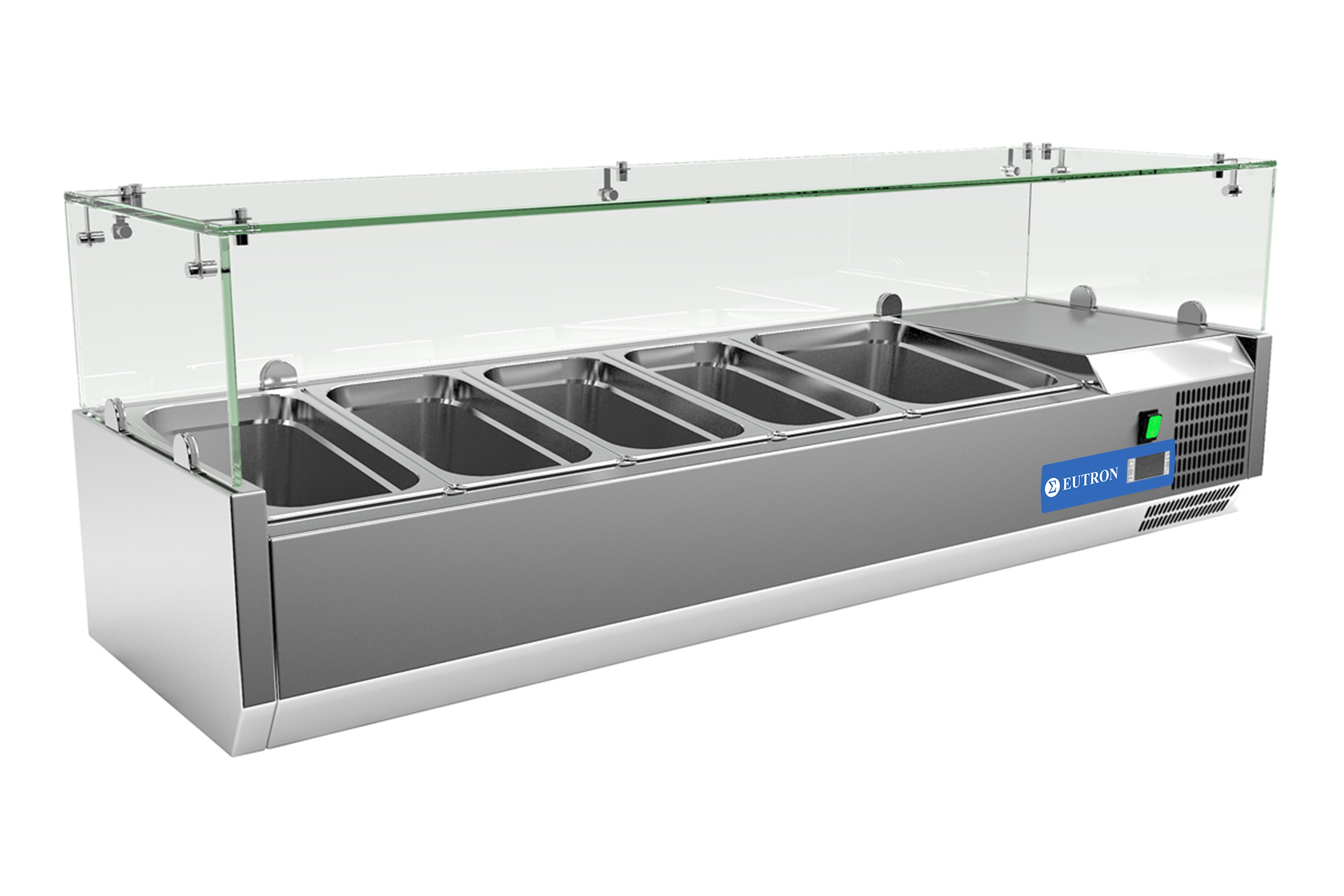 Vitrine de Ingredientes Refrigerada 1400mm 5 GN