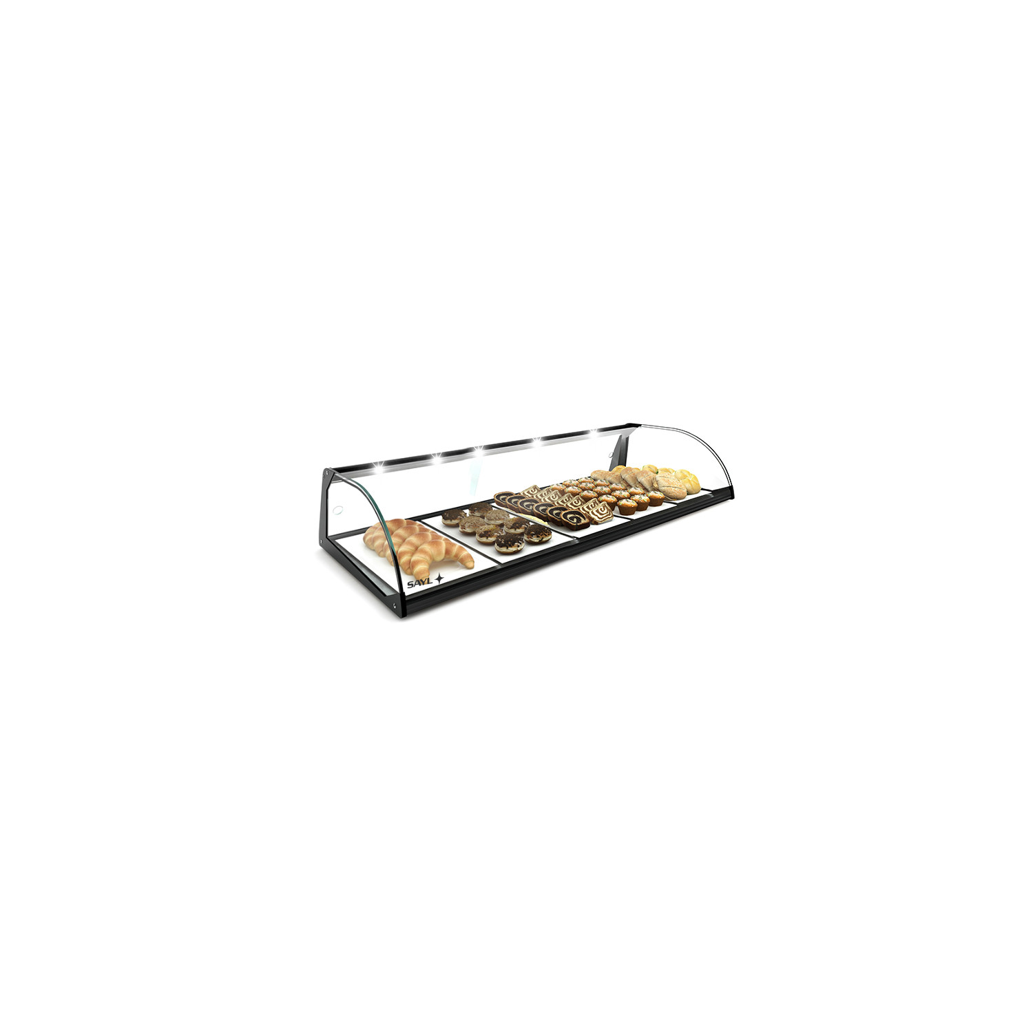 Vitrine Expositora Neutra de Balcão 840mm