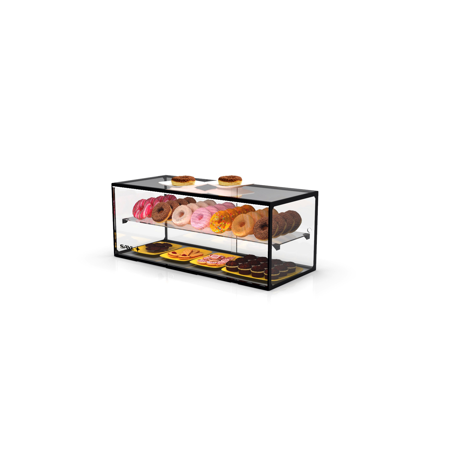 Vitrine Neutra Profissional 920x390x375mm