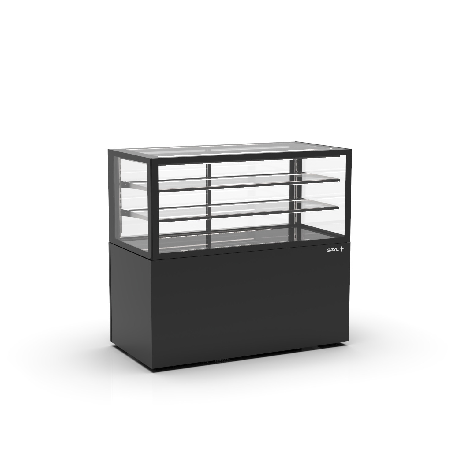 Vitrine Expositora Neutra Vertical IN120/50-110N Negra