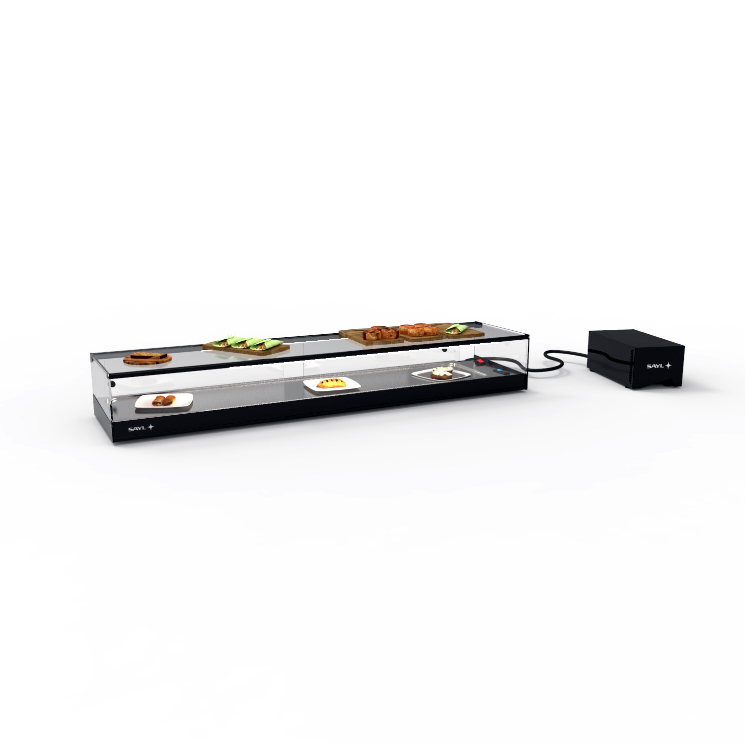 Vitrine Refrigerada de Balcão 1540mm com Grupo Remoto