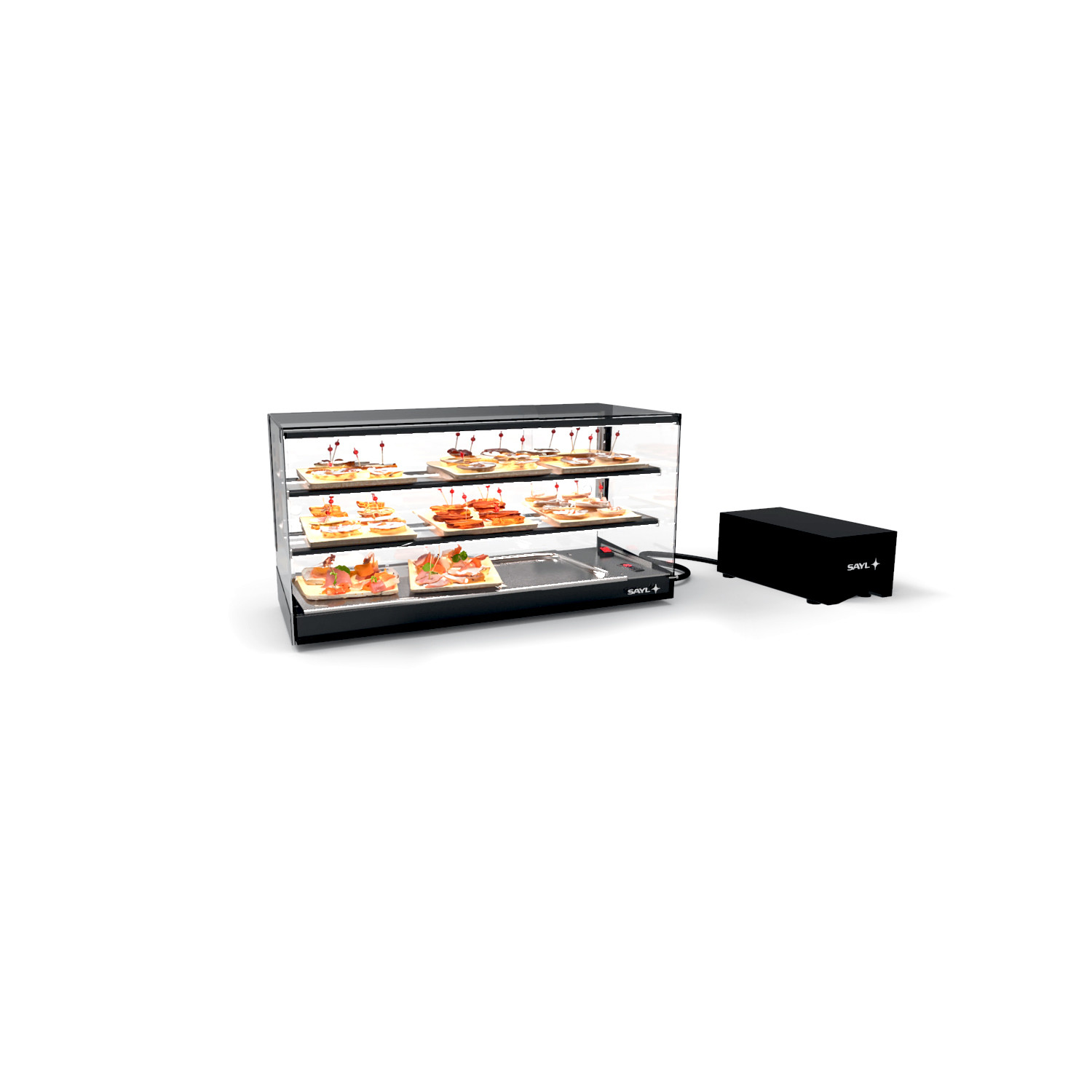 Vitrine Refrigerada de Bancada com Grupo Remoto