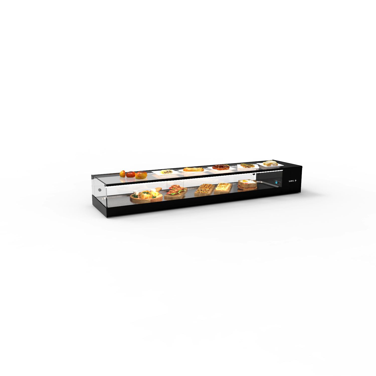 Vitrine Refrigerada de Bancada LED, 1680mm