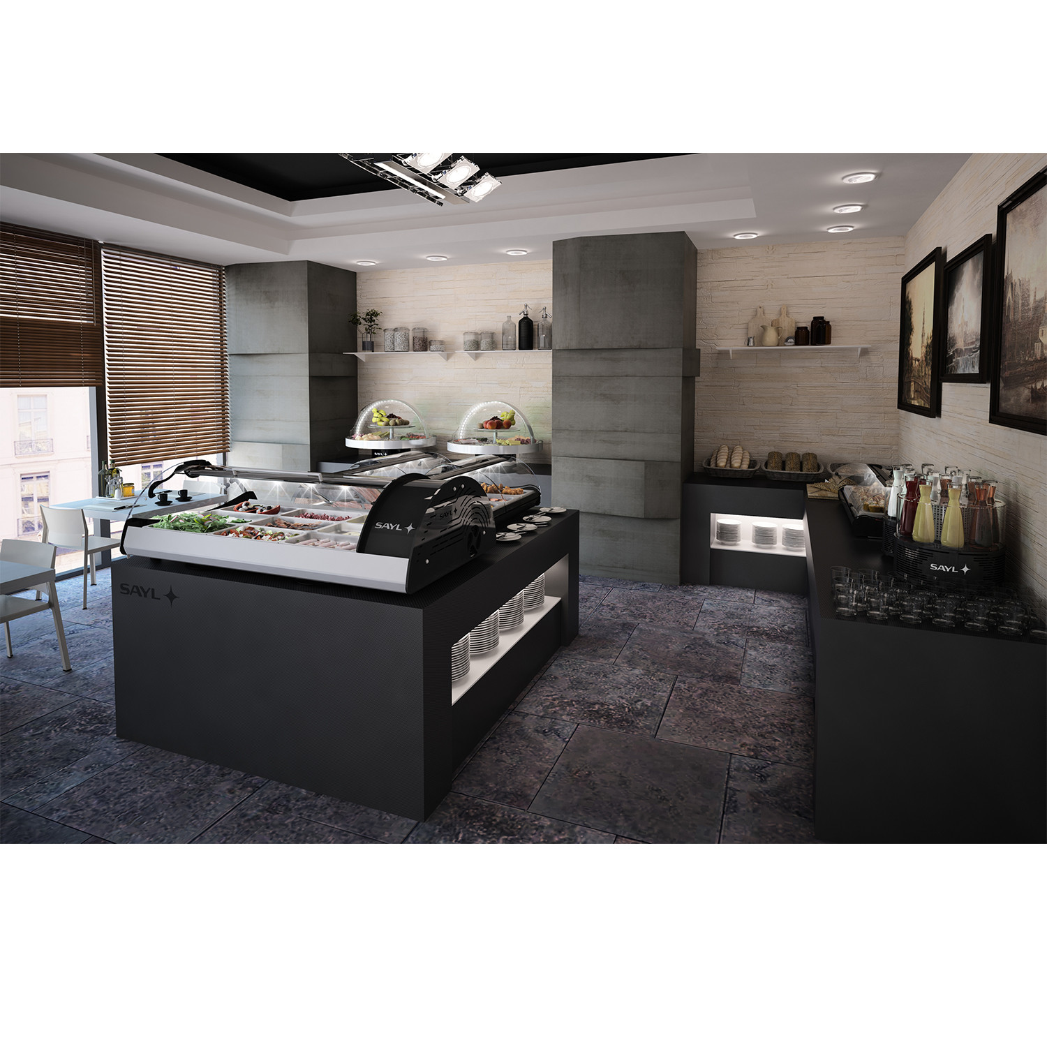 Vitrine Refrigerada de Bancada VMX3E 3xGN1/1
