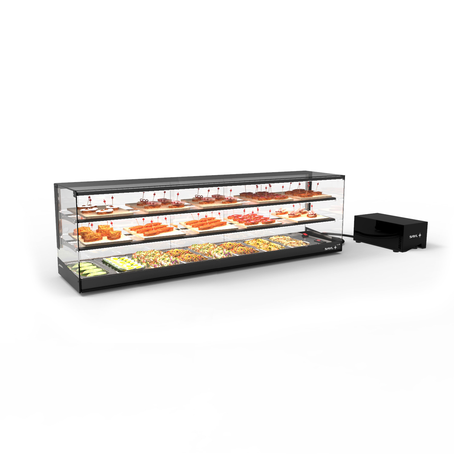 Vitrine Refrigerada de Bancada VTLG28GR-2, 1540mm