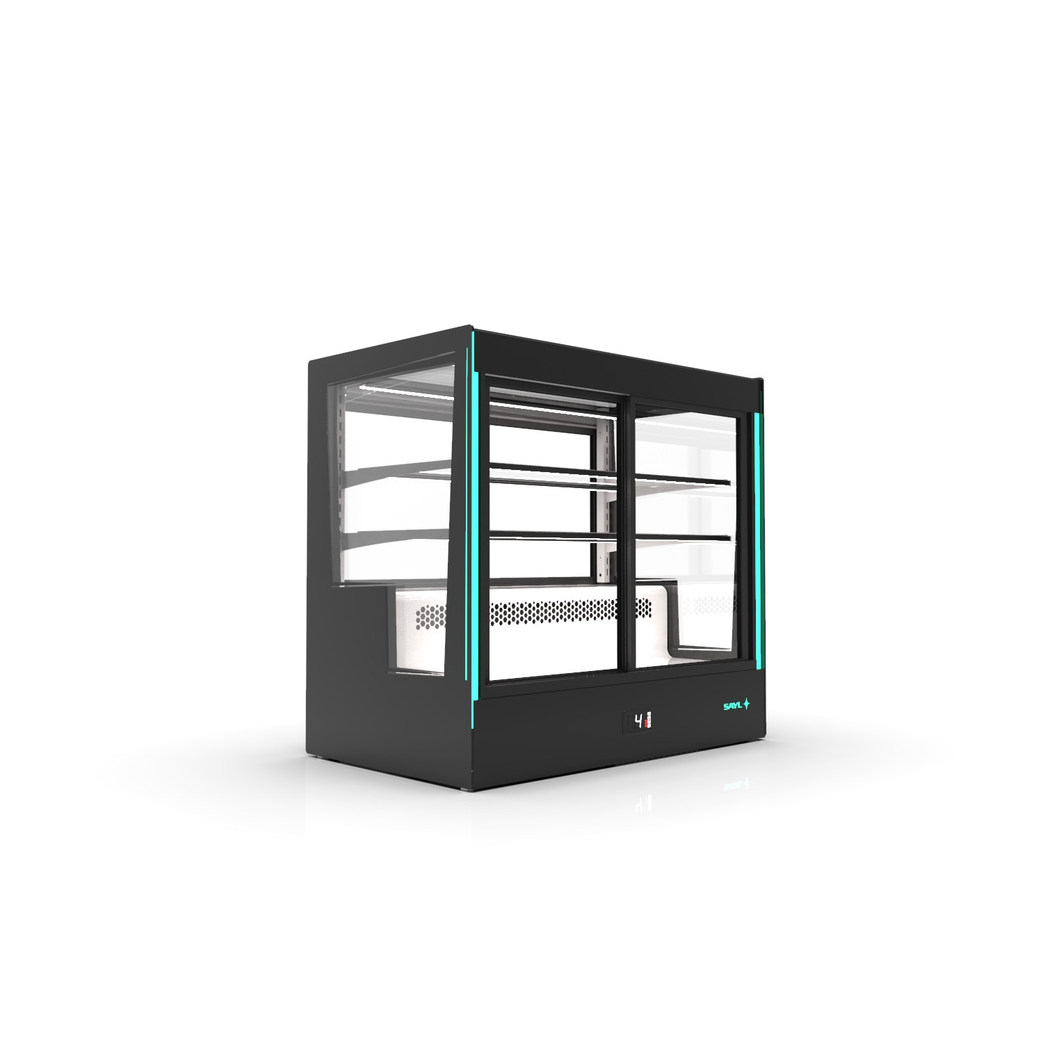 Vitrine Refrigerada Expositora de Balcão 1015mm