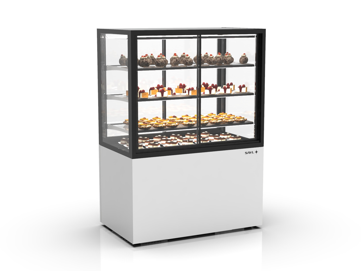Vitrine Refrigerada Expositora Duplo Vidro 1000mm