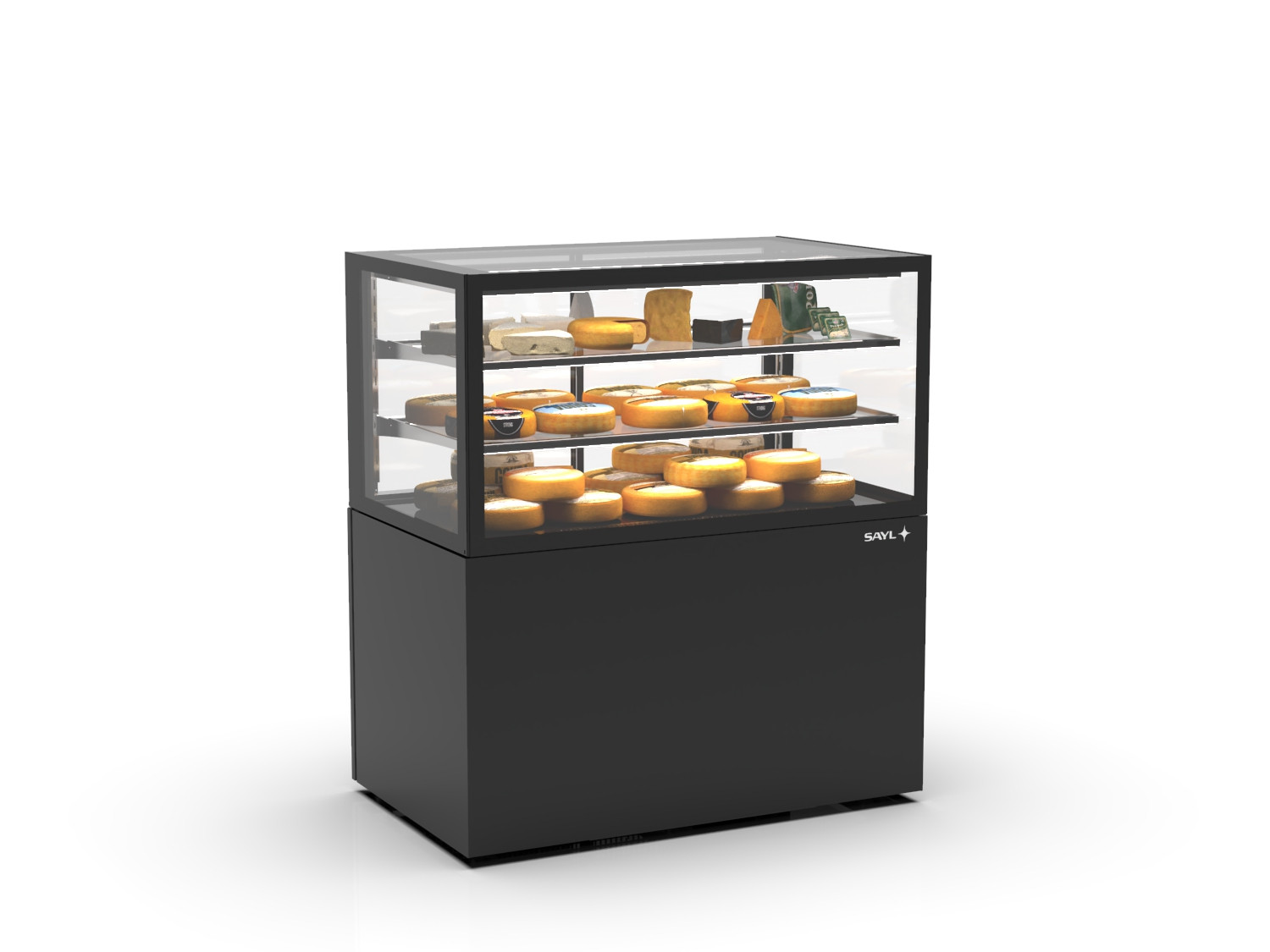 Vitrine Vertical Refrigerada com Controlo de Humidade H60