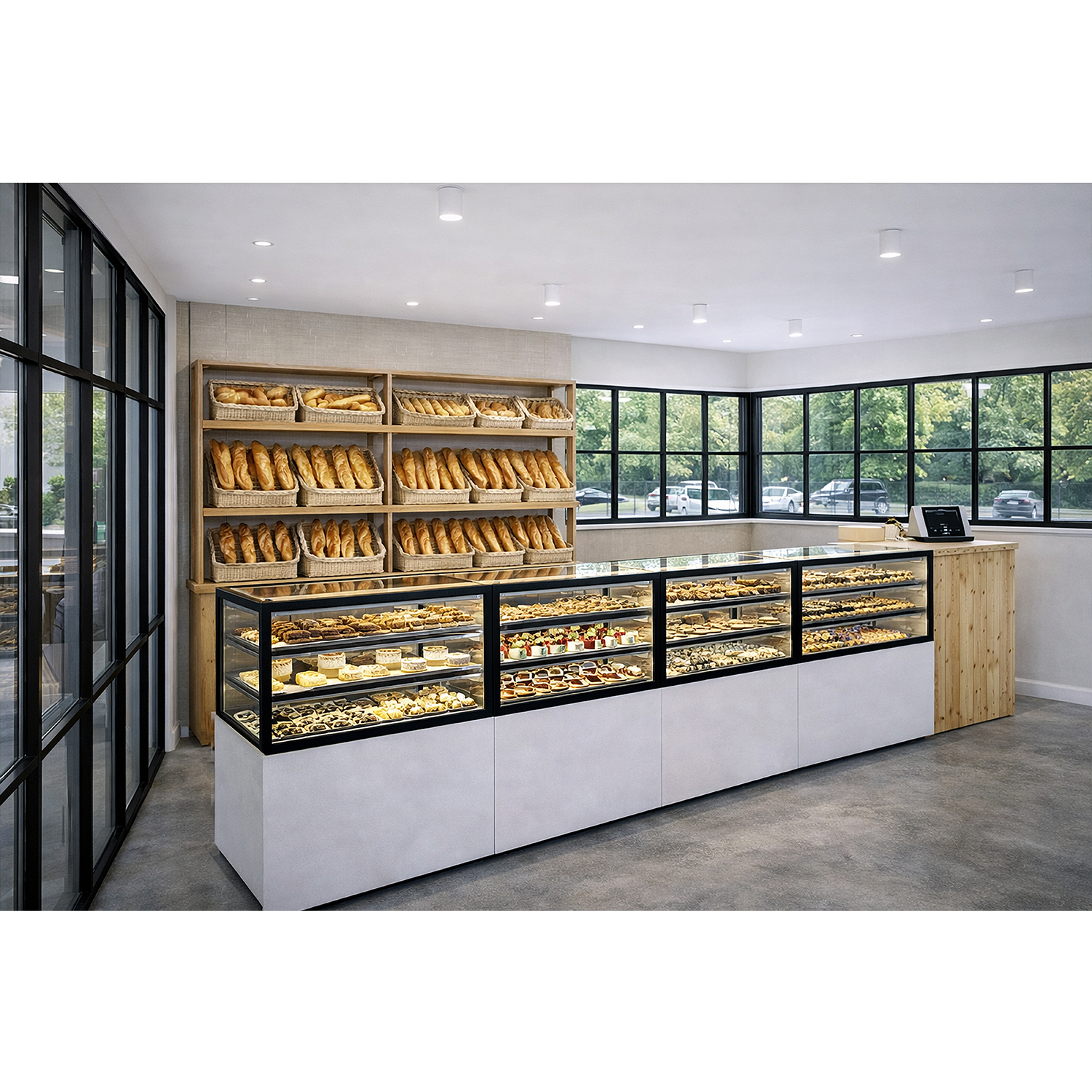 Vitrine Refrigerada para Produtos Delicados com Controlo de Humidade