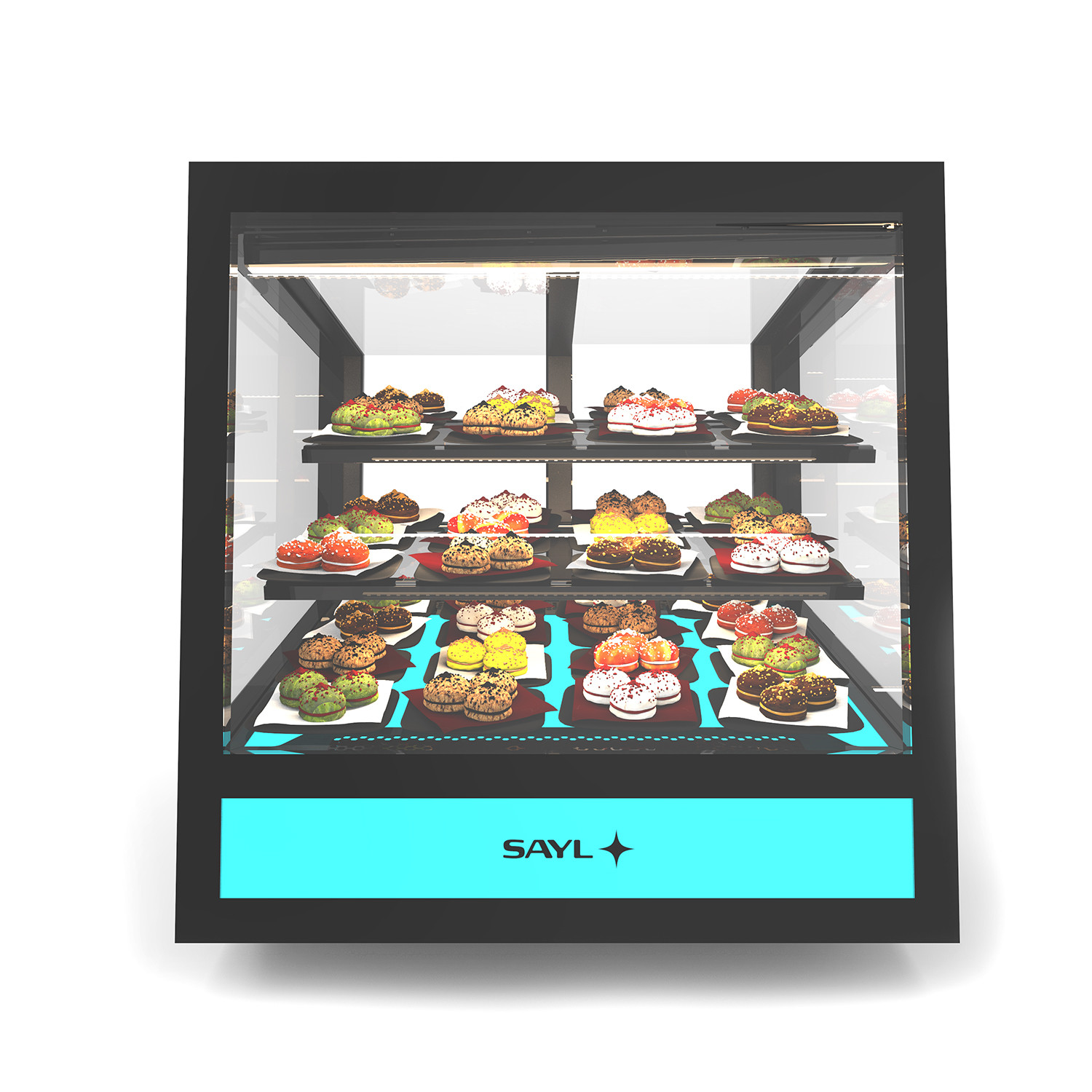 Vitrine Refrigerada para Exposição de Produtos QBO-R 620mm