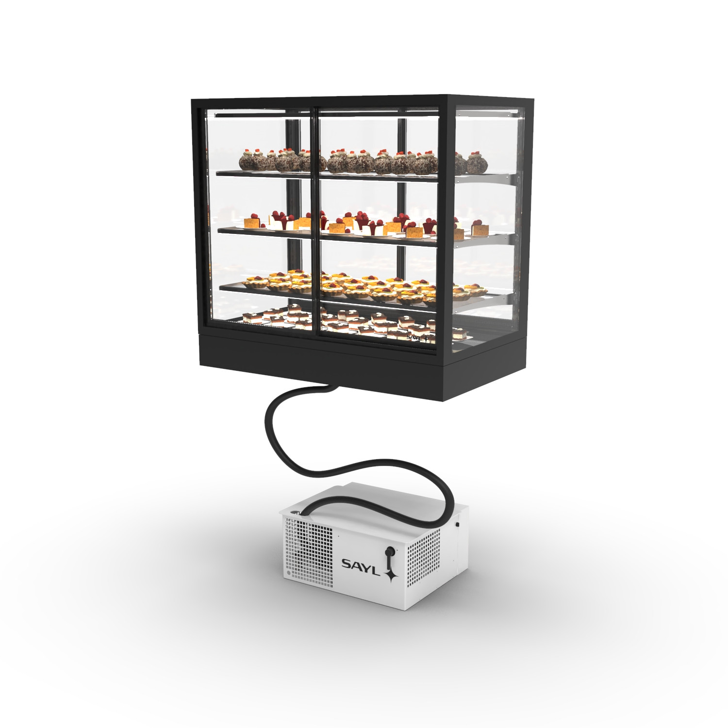 Vitrine Refrigerada Expositora IN-100-90RA 1000mm
