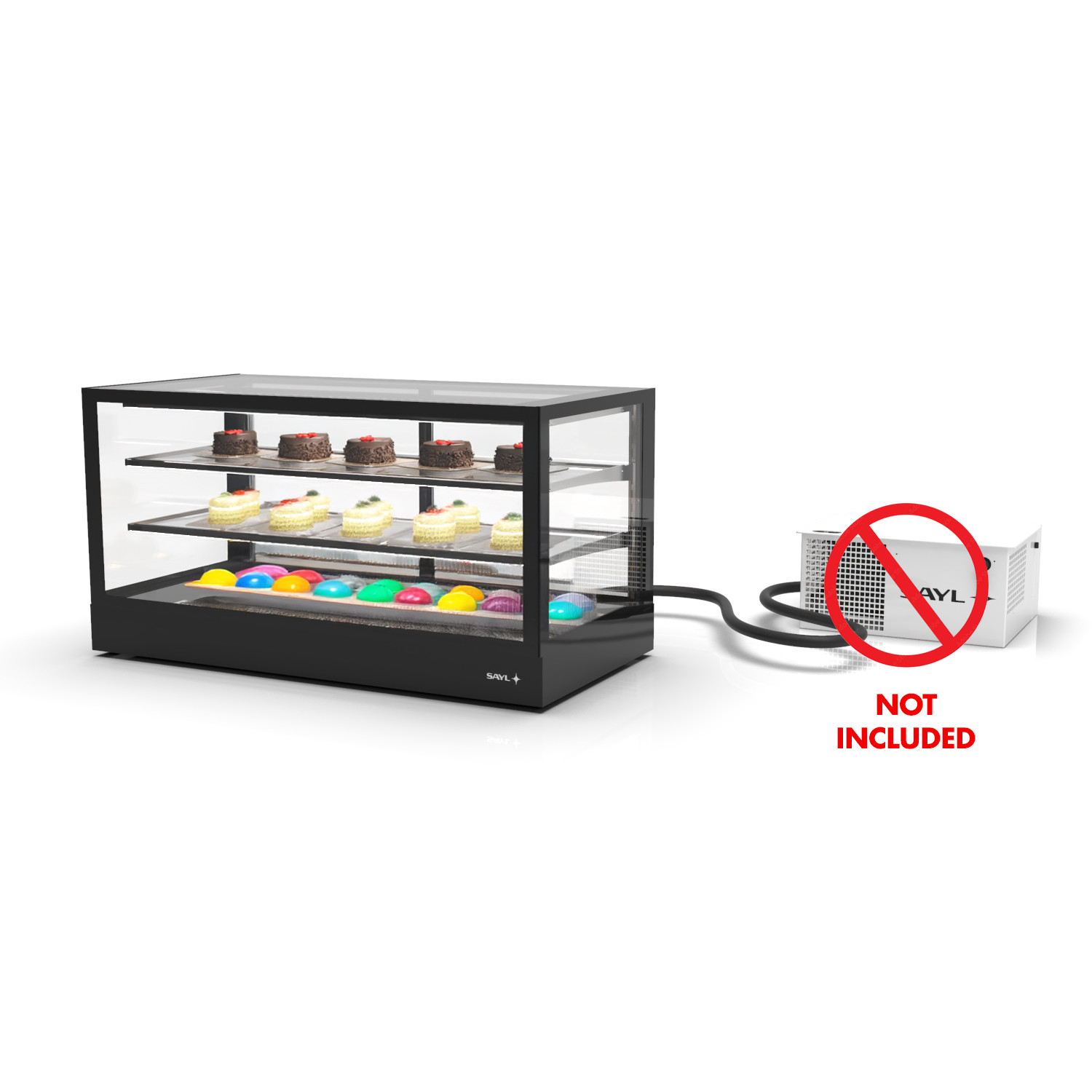 Vitrine Refrigerada Expositora 2 Prateleiras