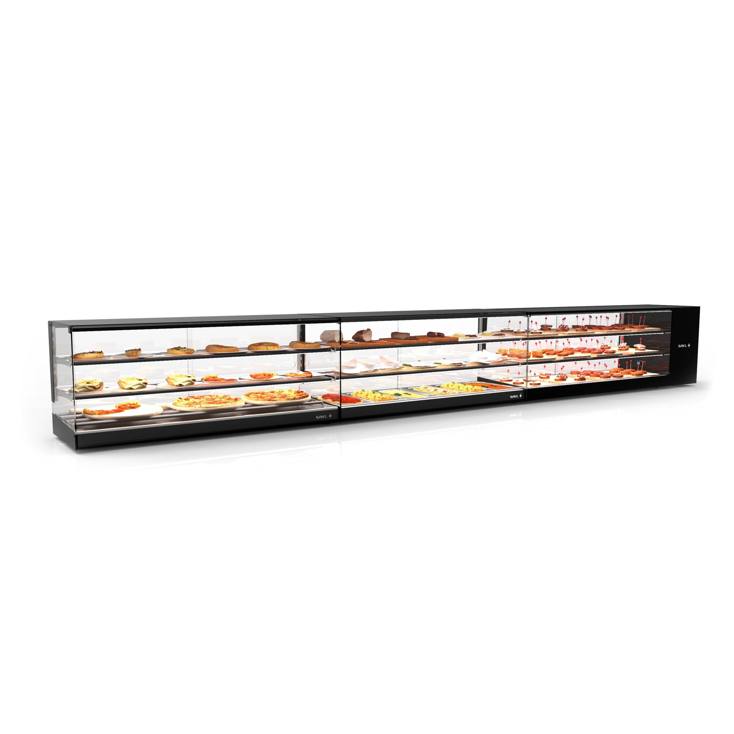 Vitrine Refrigerada Expositora 3 Níveis VTLG28P-1