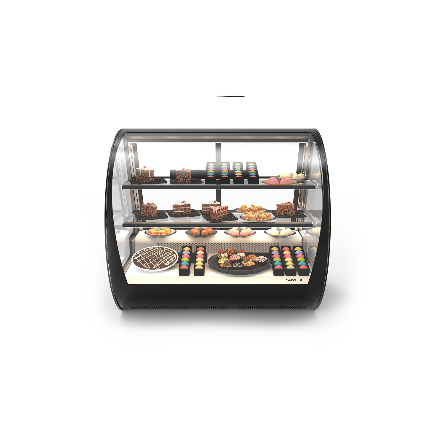 Vitrine Refrigerada Expositora de Balcão 800mm
