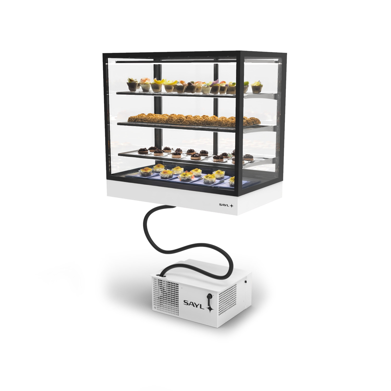 Vitrine Refrigerada Expositora Grupo Remoto 1000mm