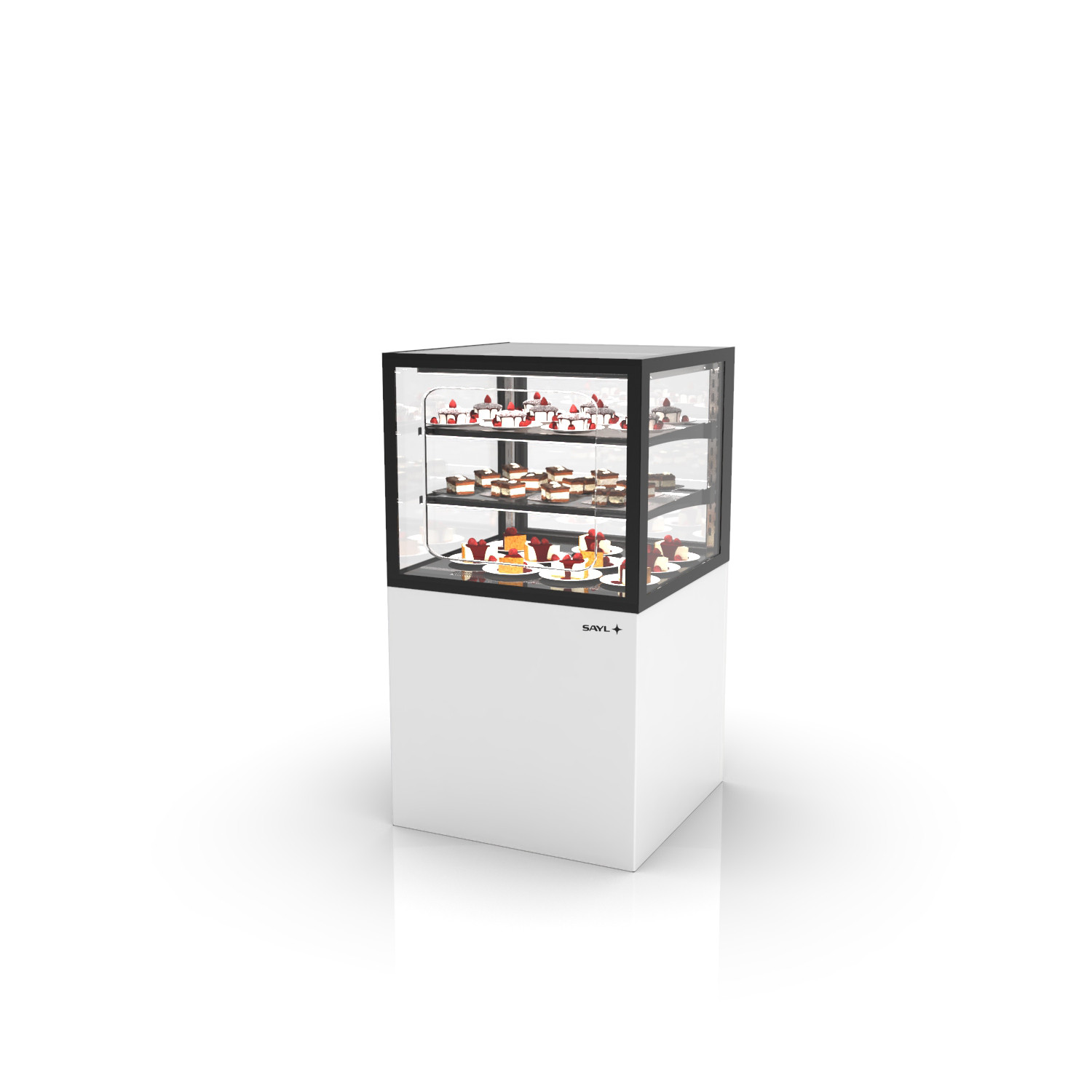 Vitrine Refrigerada Expositora Integra 600x600x1100mm