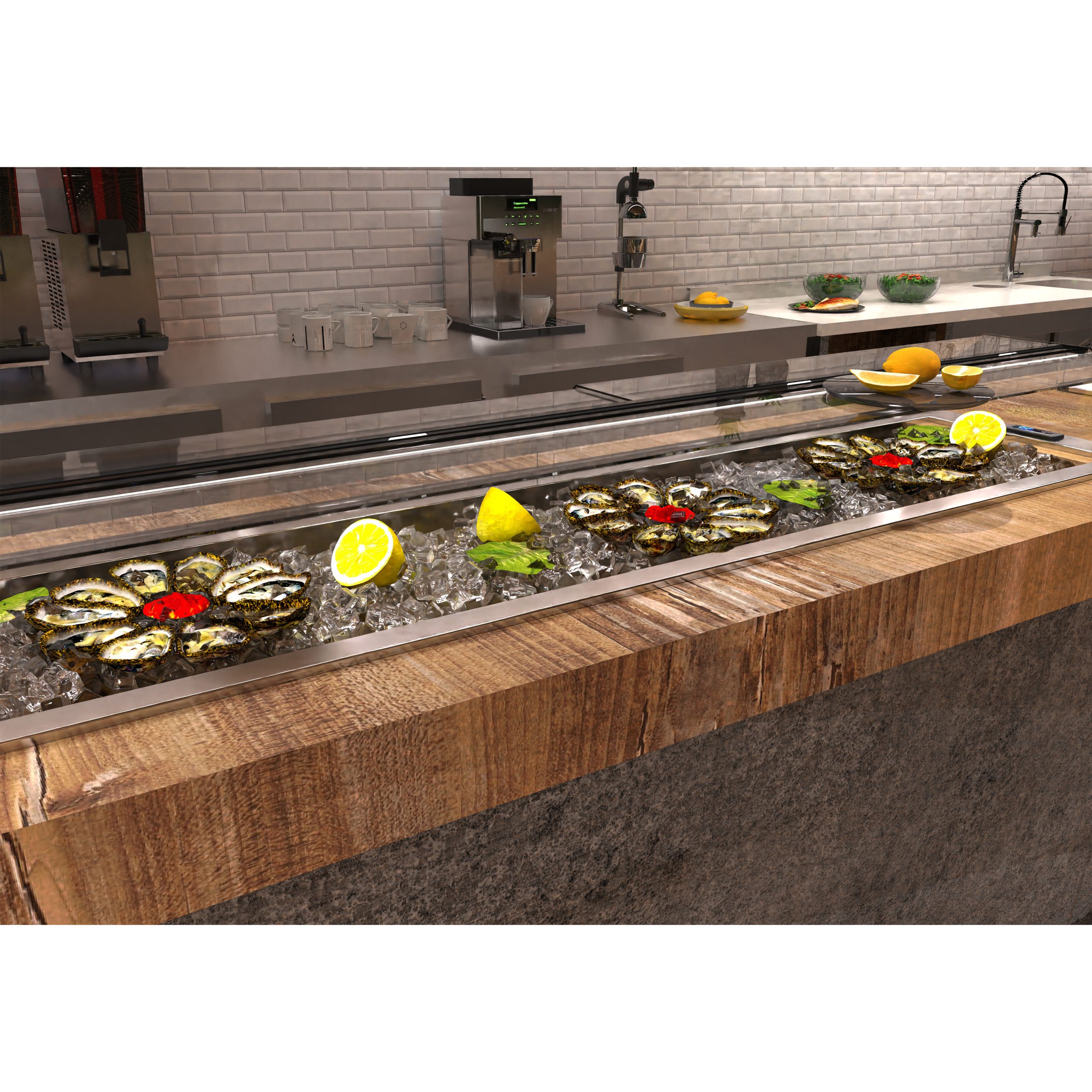 Vitrine Refrigerada Expositora 8 Lids MI-8RZ