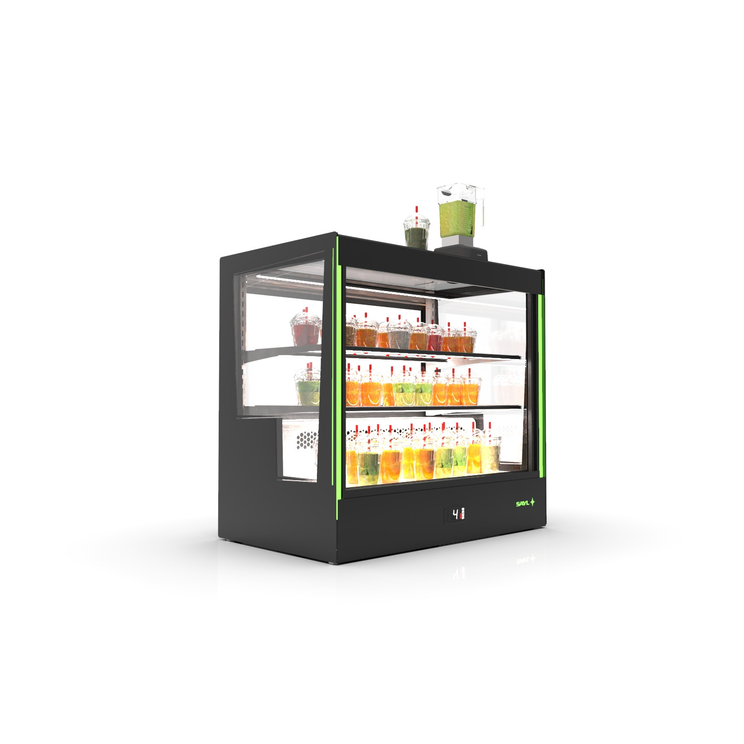 Vitrine Refrigerada Expositora 1015mm Vidro Duplo