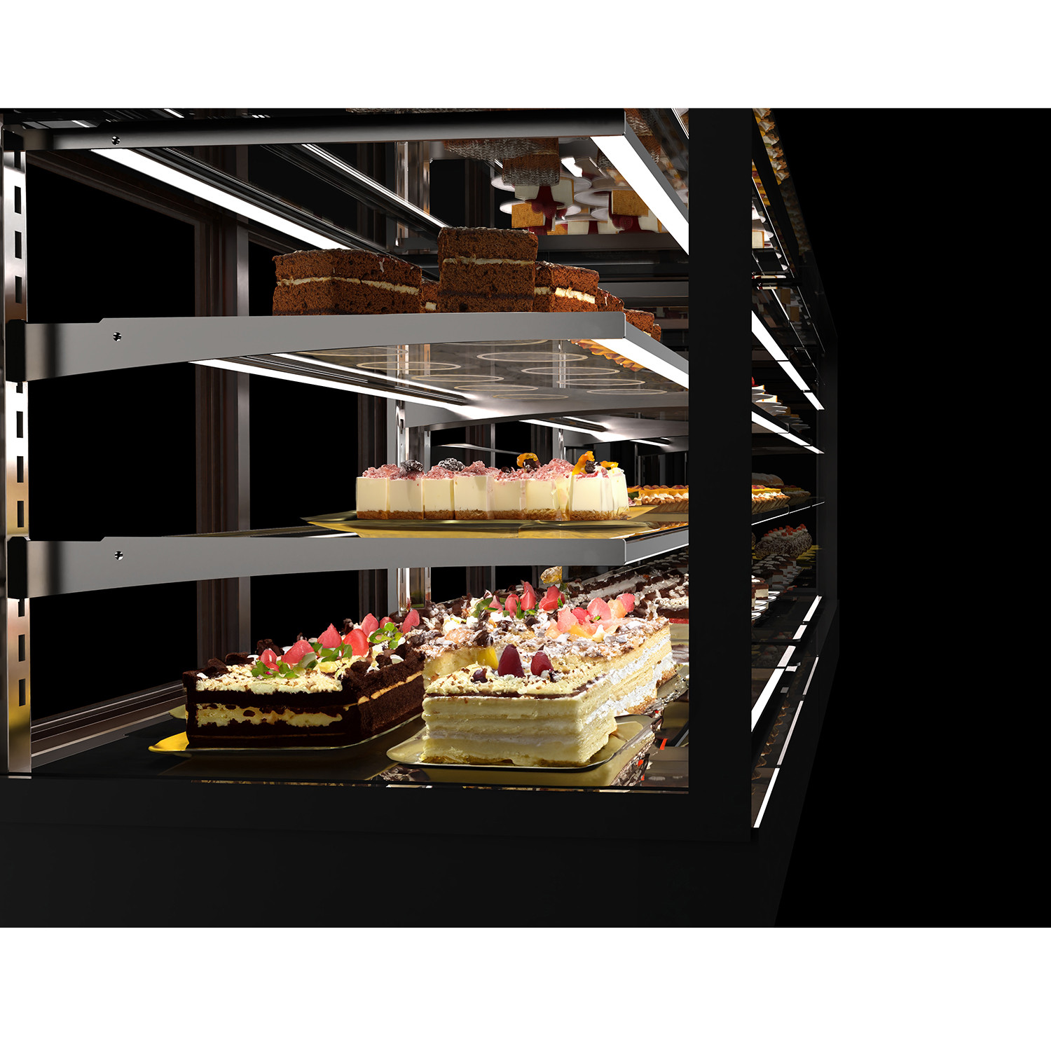 Vitrine Refrigerada Expositora Humidade IN60/80-140HA-B