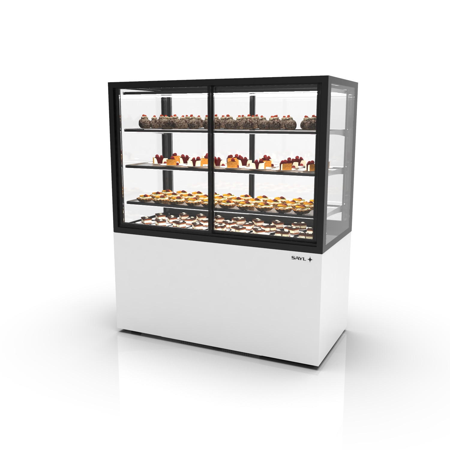 Vitrine Refrigerada para Expositor Profissional 1200mm