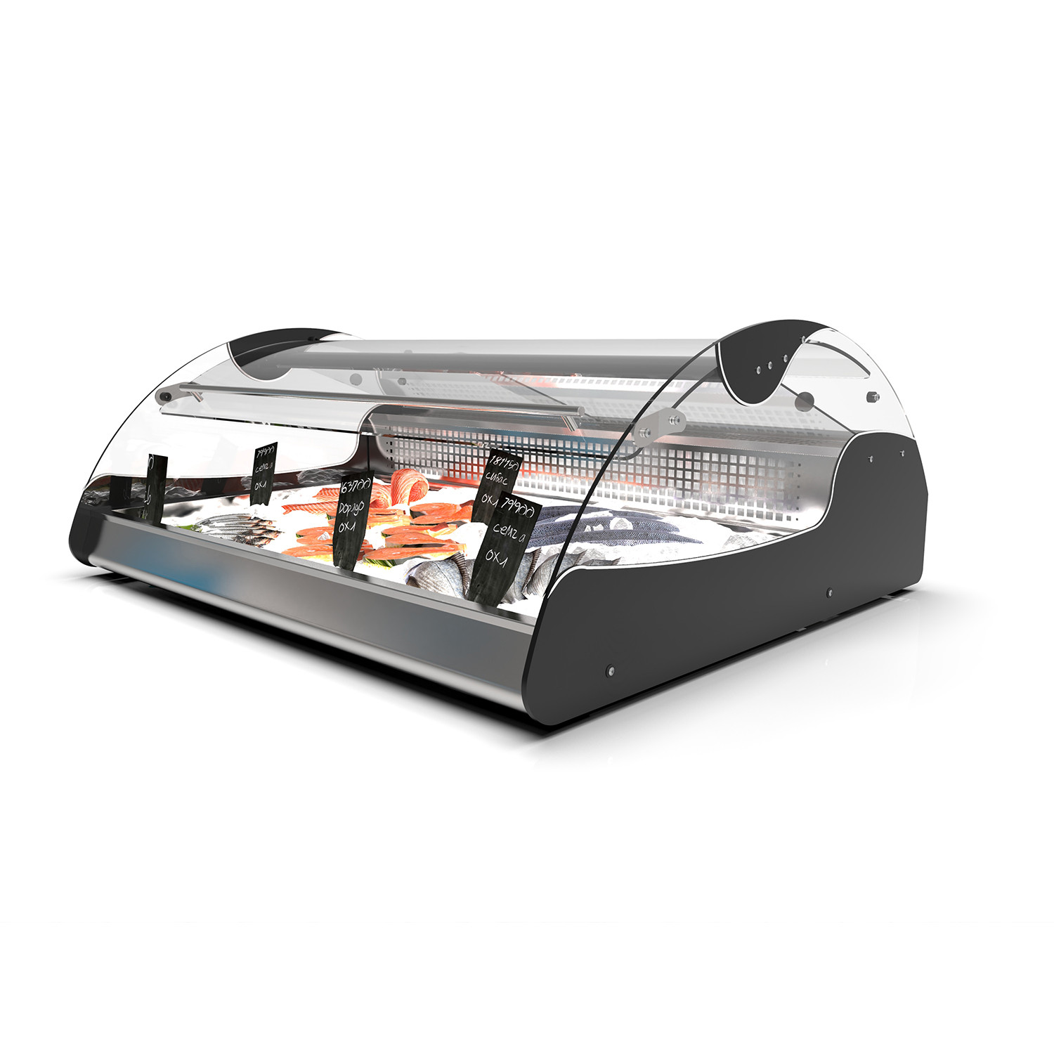 Vitrine Refrigerada para Peixe 2xGN 1/1 - VX2-N