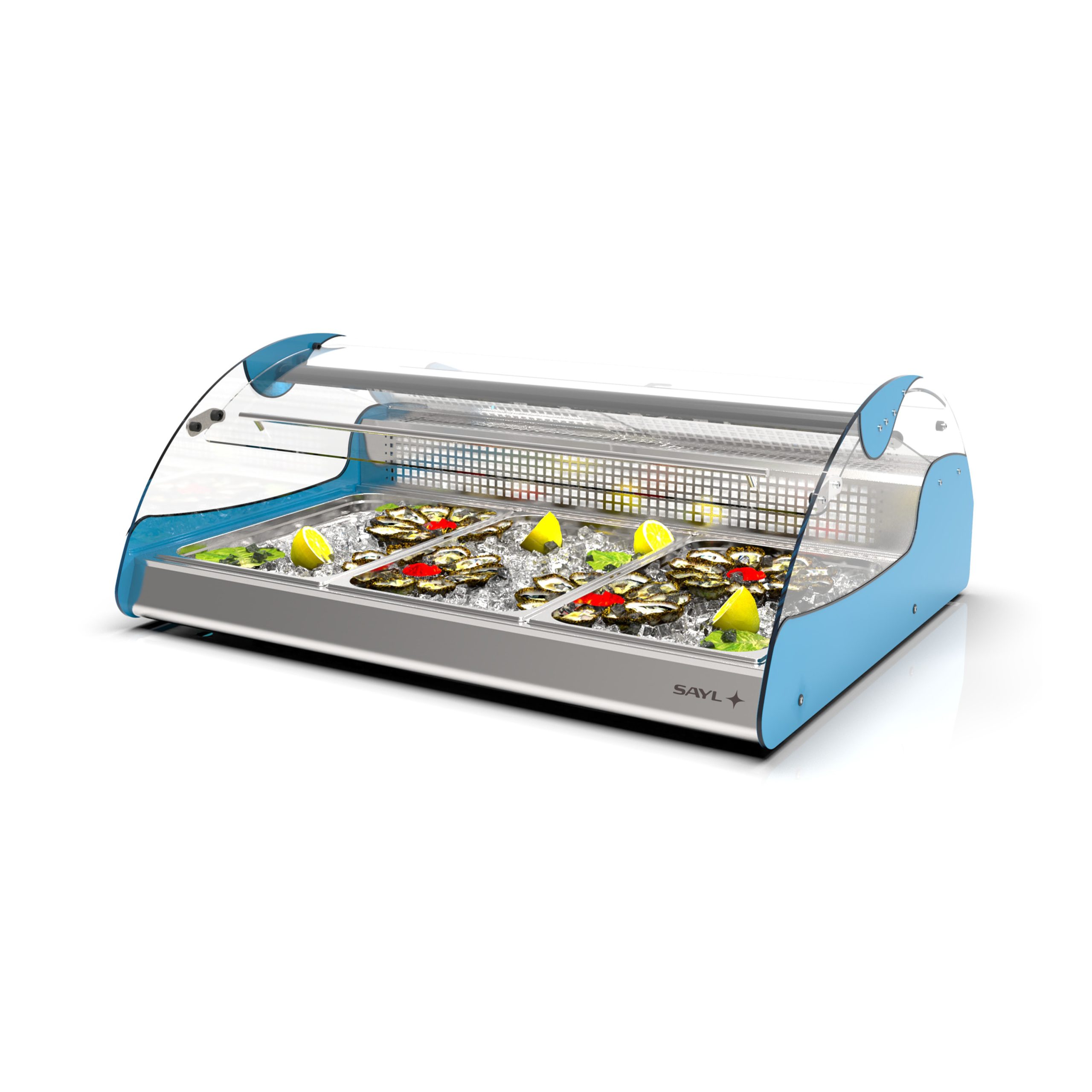 Vitrine Refrigerada para Peixe 1000mm VX3-P
