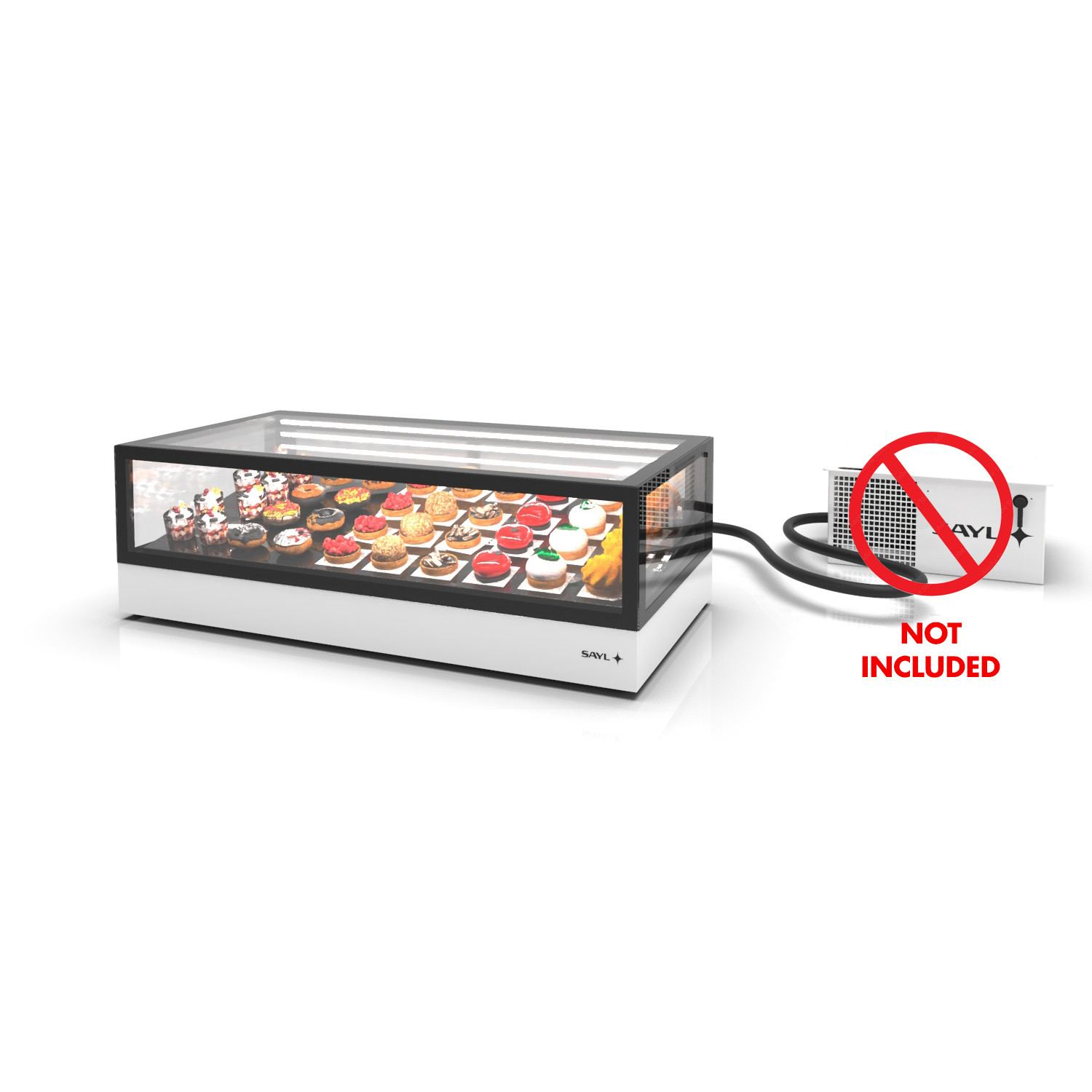 Vitrine Refrigerada Expositora IN120-40RZ Portas Deslizantes Traseiras