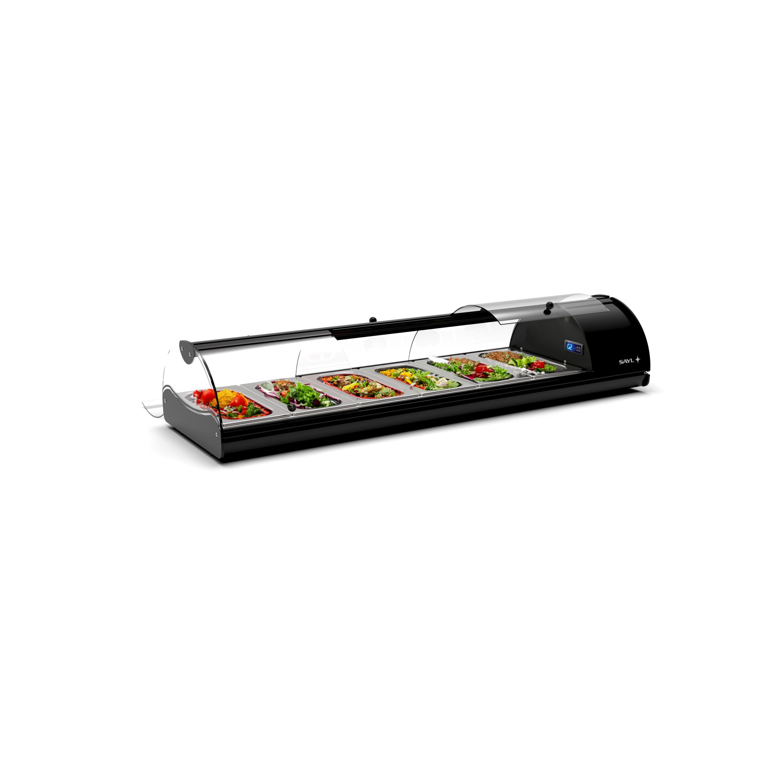 Vitrine Refrigerada Expositora de Balcão 6xGN1/3