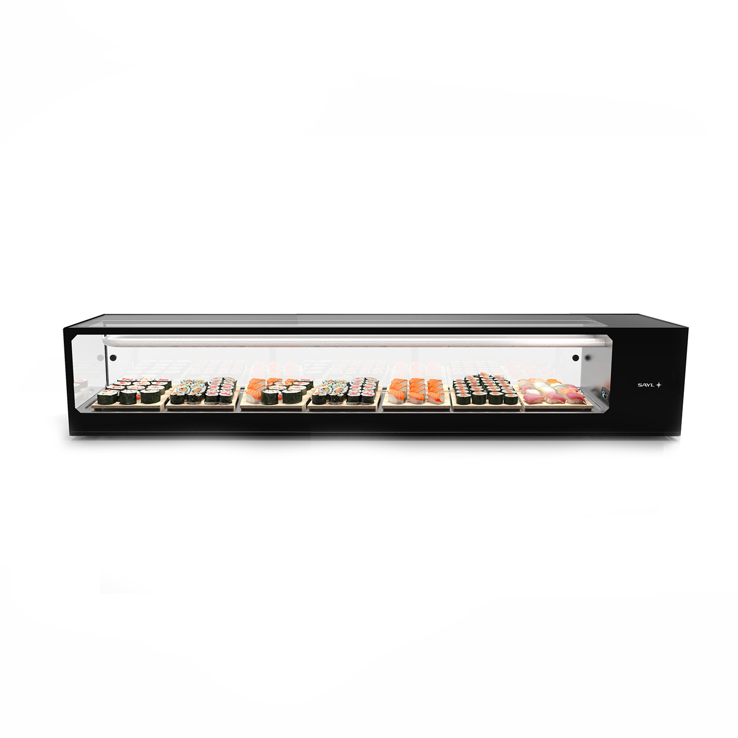 Vitrine Refrigerada Sushi 8 Tab. Estática