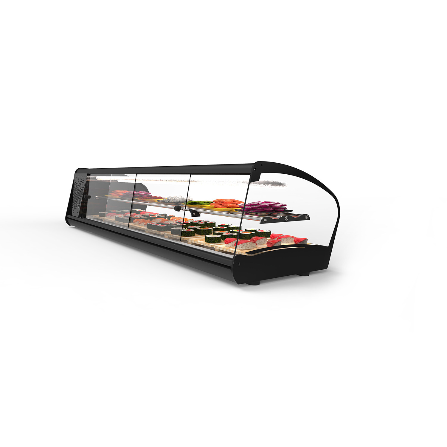 Vitrine Refrigerada Expositora de Sushi 1438mm