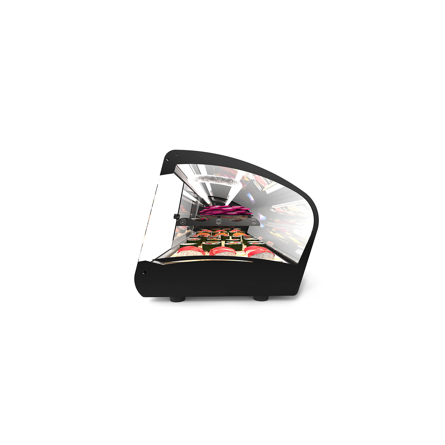 Vitrine Refrigerada Expositora de Sushi 1438mm