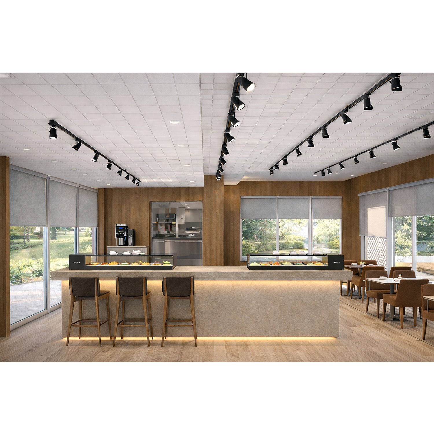 Vitrine Refrigerada para Tapas Estática – Sem Grupo