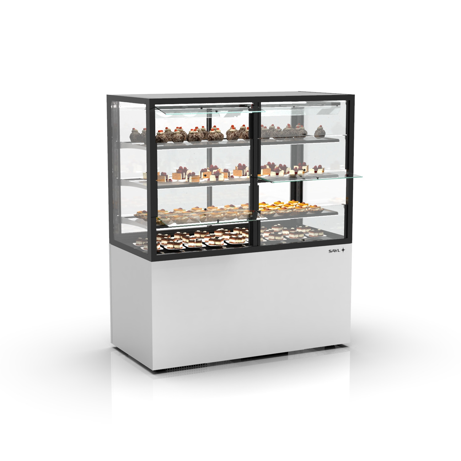 Vitrine Refrigerada Vertical 120cm Portas Duplas